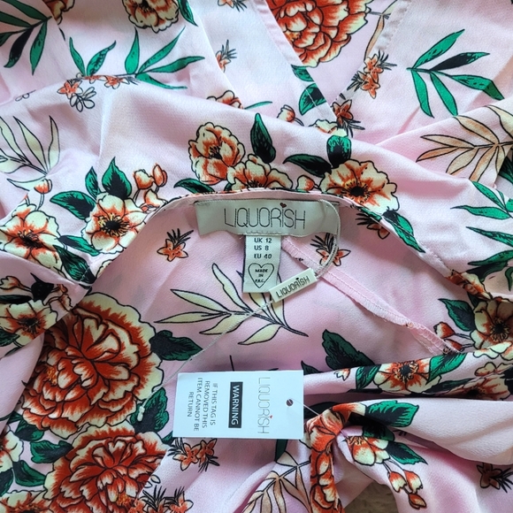 🍒NWT🍒 THE ORIENT KIMONO WRAP DRESS - Picture 13 of 13